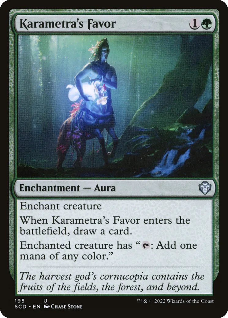 Karametra's Favor — Starter Commander Decks — Magic: The Gathering