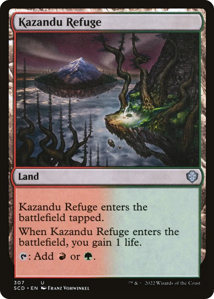 Kazandu Refuge — Starter Commander Decks — Magic: The Gathering