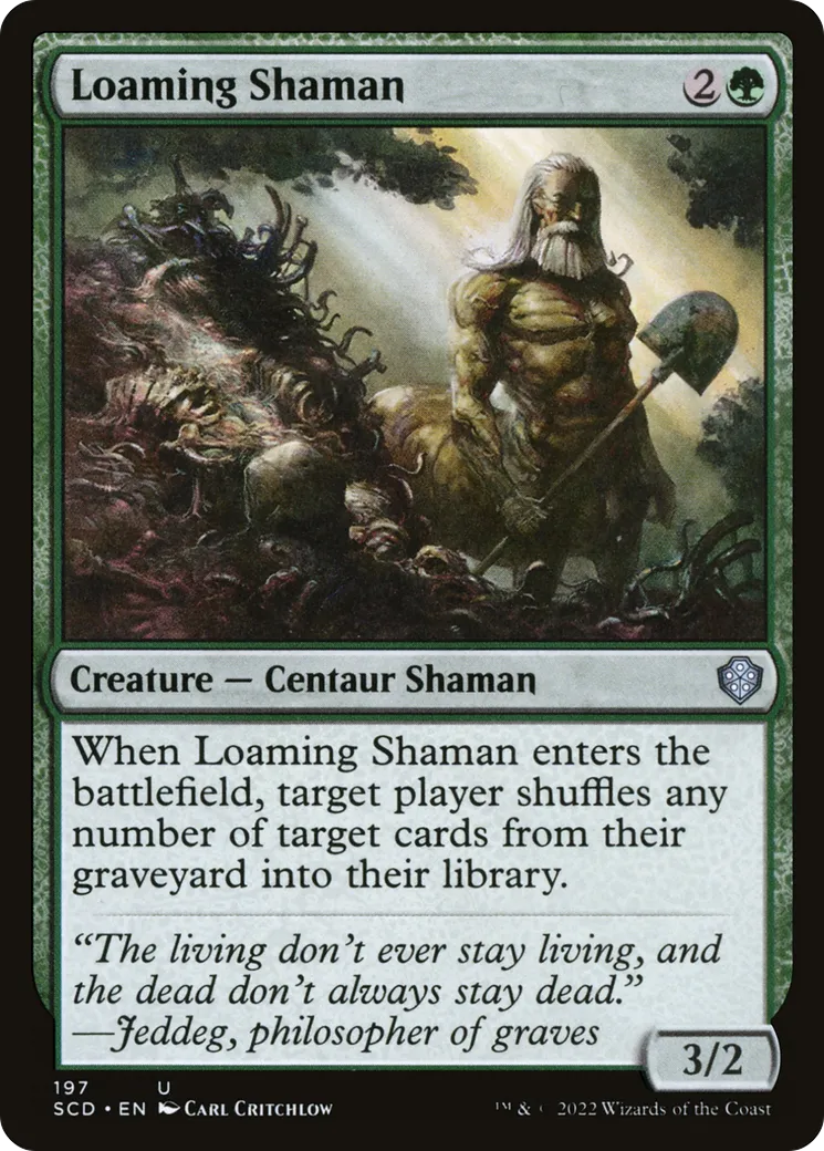 Loaming Shaman — Starter Commander Decks — Magic: The Gathering