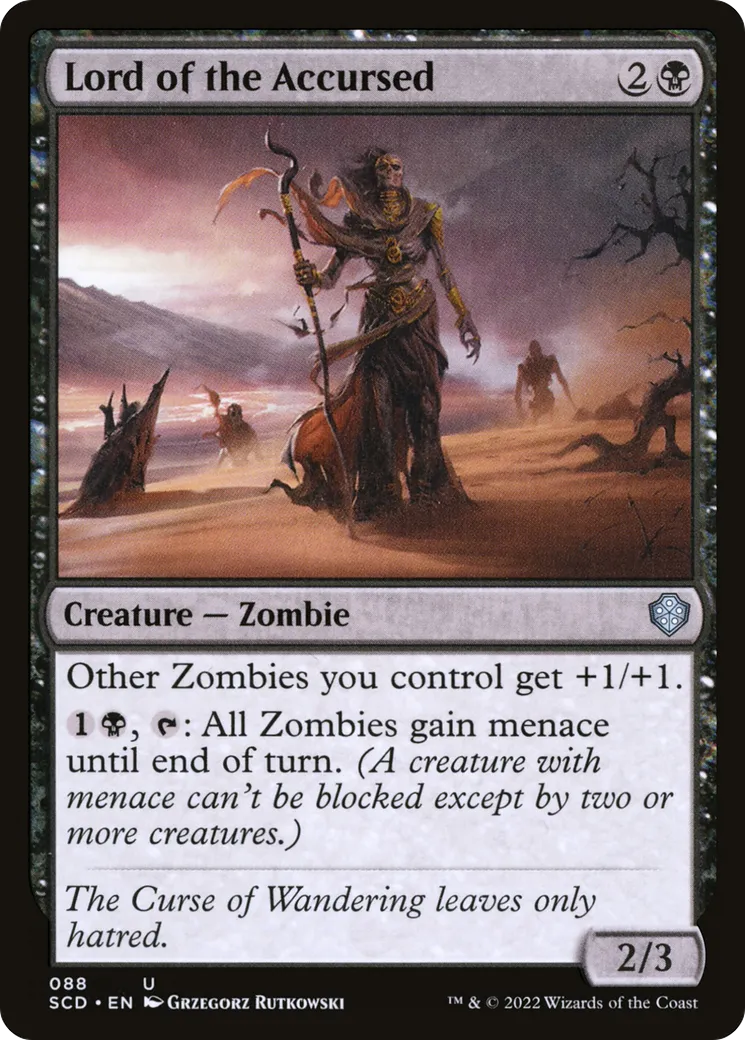 Lord of the Accursed — Starter Commander Decks — Magic: The Gathering