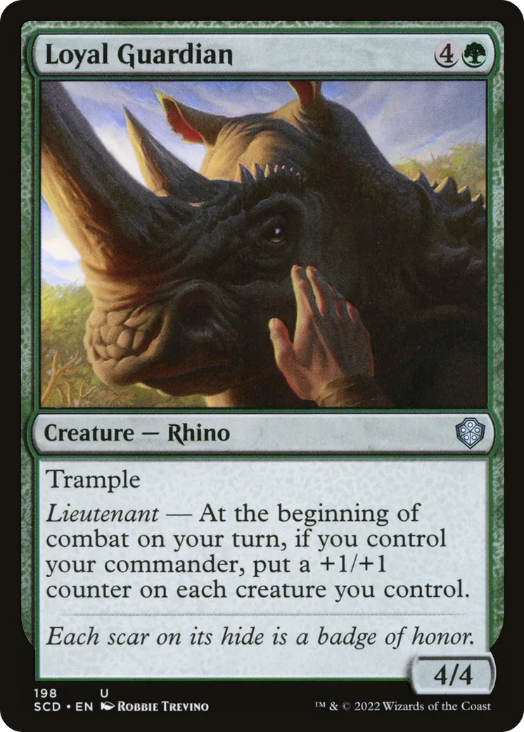 Vigile loyal — Starter Commander Decks — Magic: The Gathering