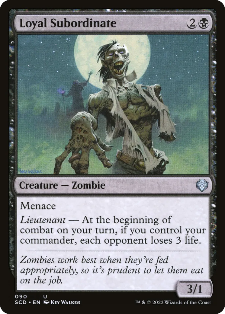 Loyal Subordinate — Starter Commander Decks — Magic: The Gathering