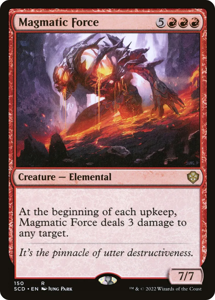 Magmatic Force — Starter Commander Decks — Magic: The Gathering
