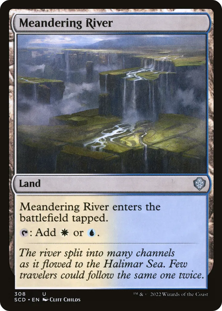 Meandering River — Starter Commander Decks — Magic: The Gathering