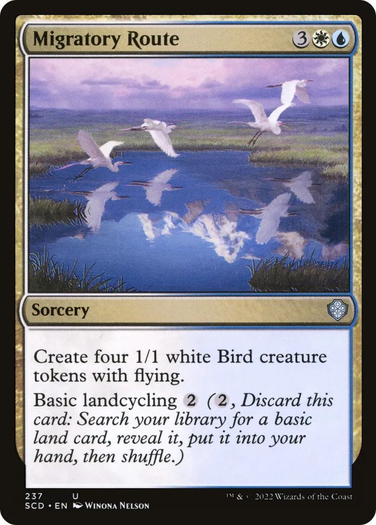 Migratory Route — Starter Commander Decks — Magic: The Gathering