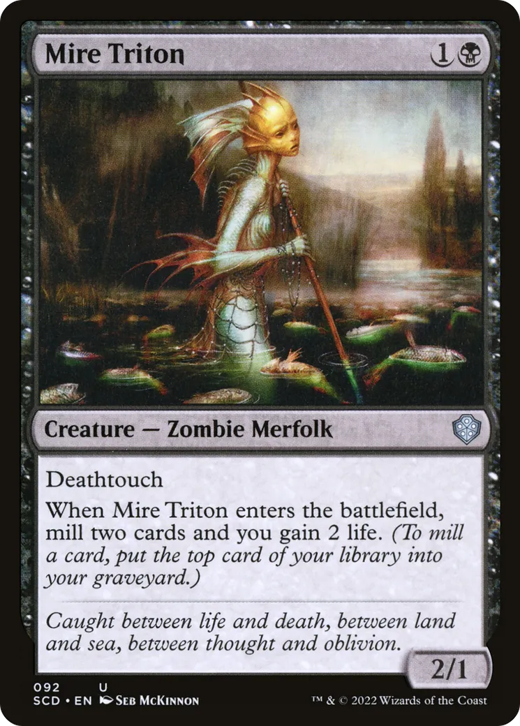 Tritonne des fondrières — Starter Commander Decks — Magic: The Gathering