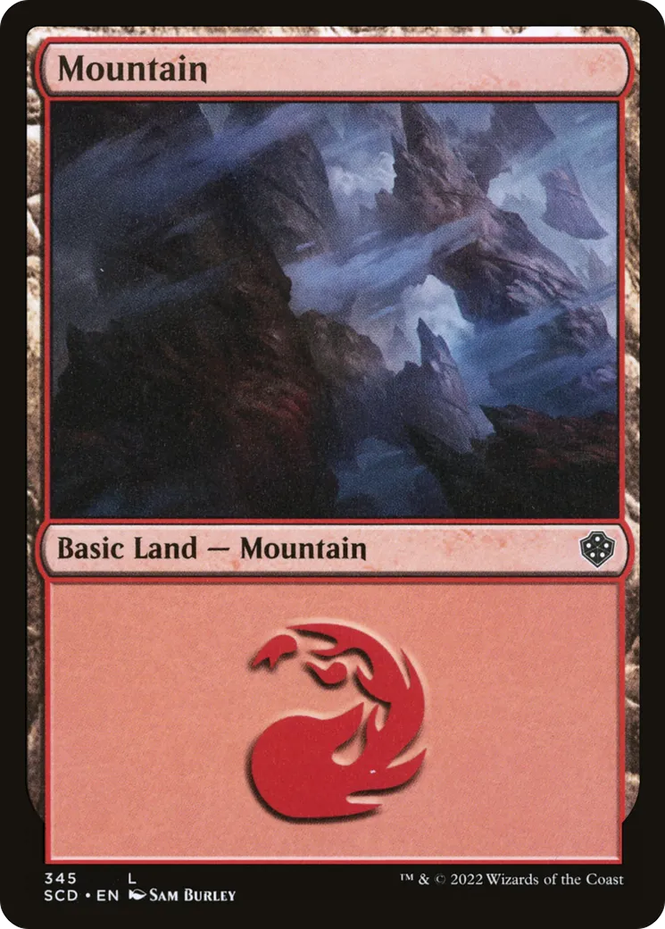 Mountain — Starter Commander Decks — Magic: The Gathering