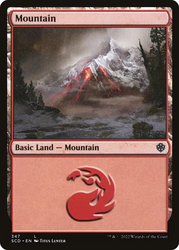 Mountain — Starter Commander Decks — Magic: The Gathering
