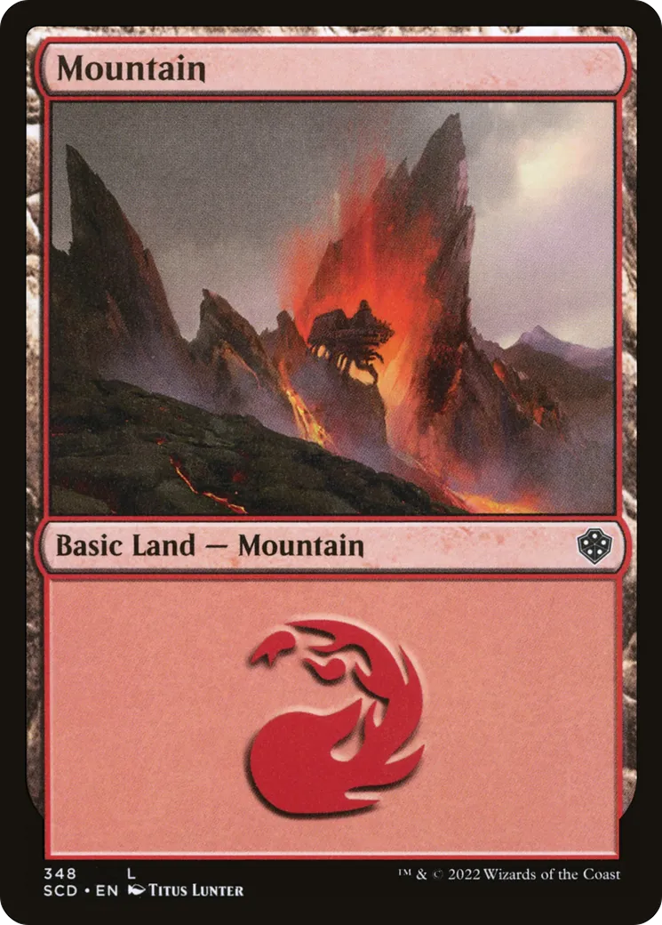 Mountain — Starter Commander Decks — Magic: The Gathering