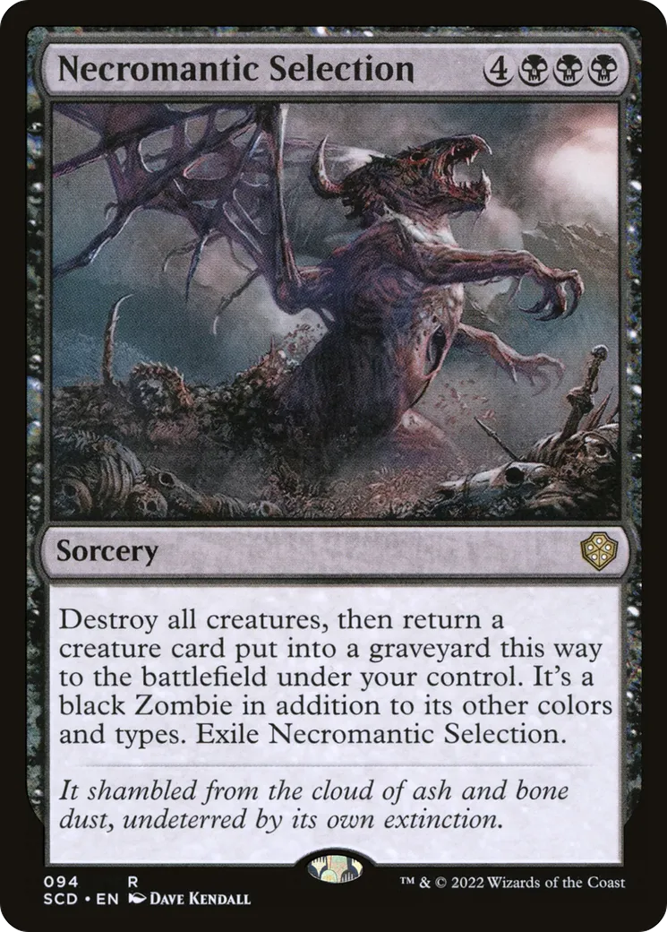 Necromantic Selection — Starter Commander Decks — Magic: The Gathering