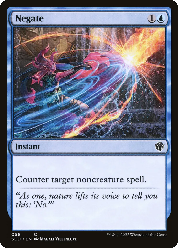 Negate — Starter Commander Decks — Magic: The Gathering