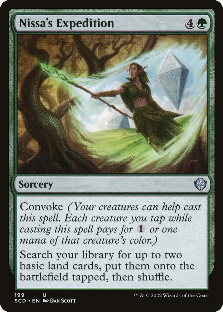 Nissa's Expedition — Starter Commander Decks — Magic: The Gathering