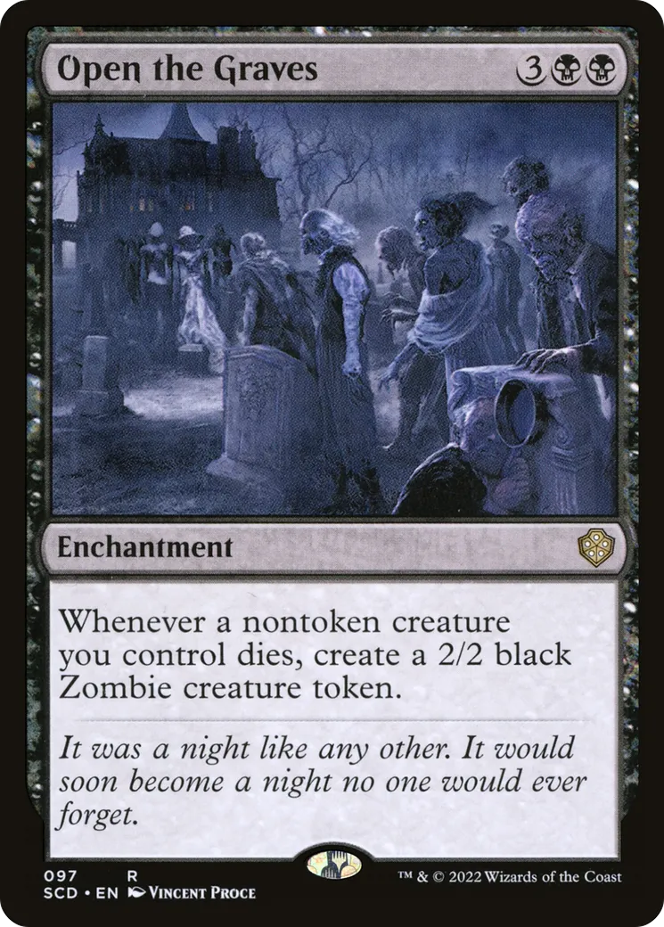 Ouvrez les tombes ! — Starter Commander Decks — Magic: The Gathering