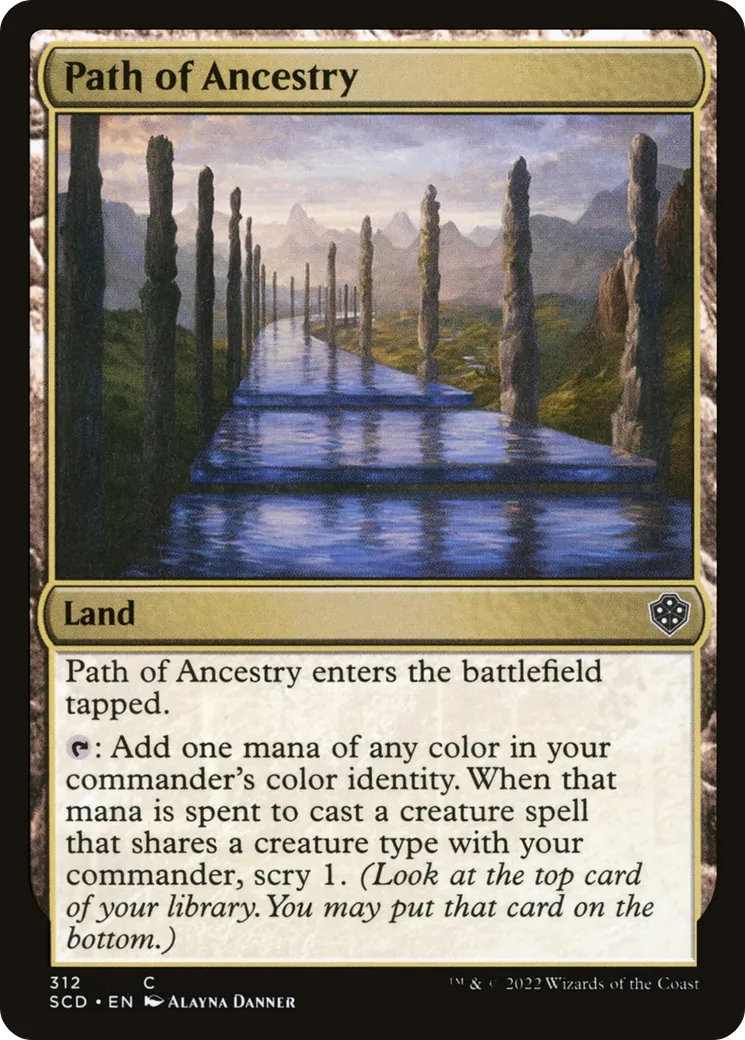 Path of Ancestry — Starter Commander Decks — Magic: The Gathering