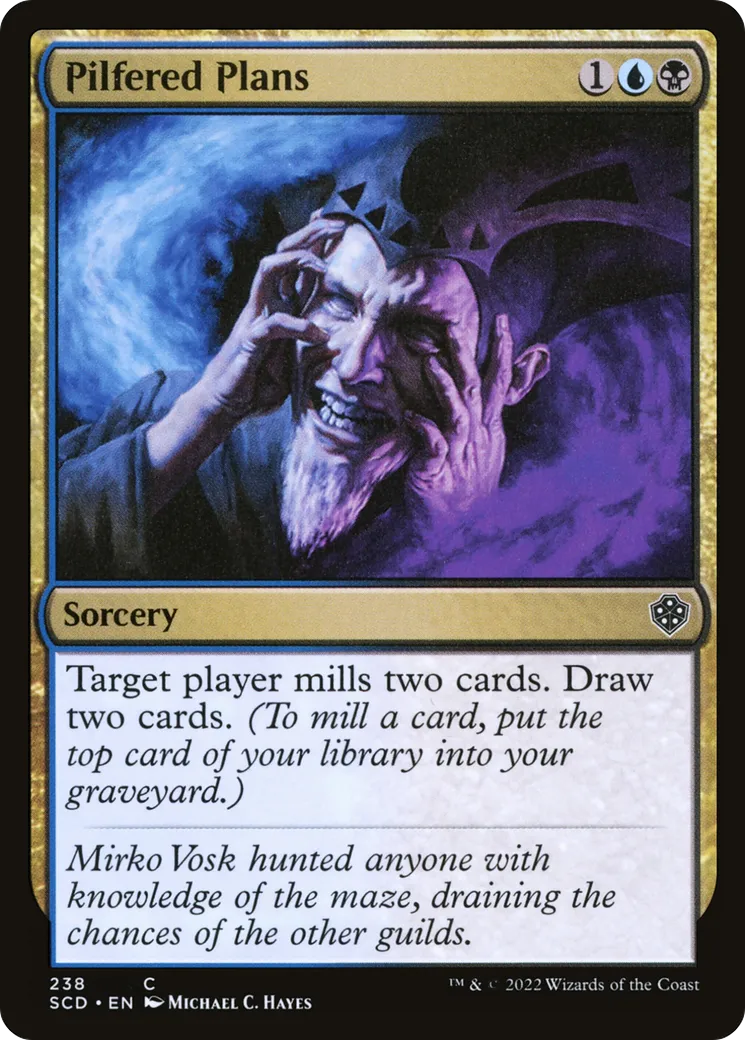 Plans chapardés — Starter Commander Decks — Magic: The Gathering