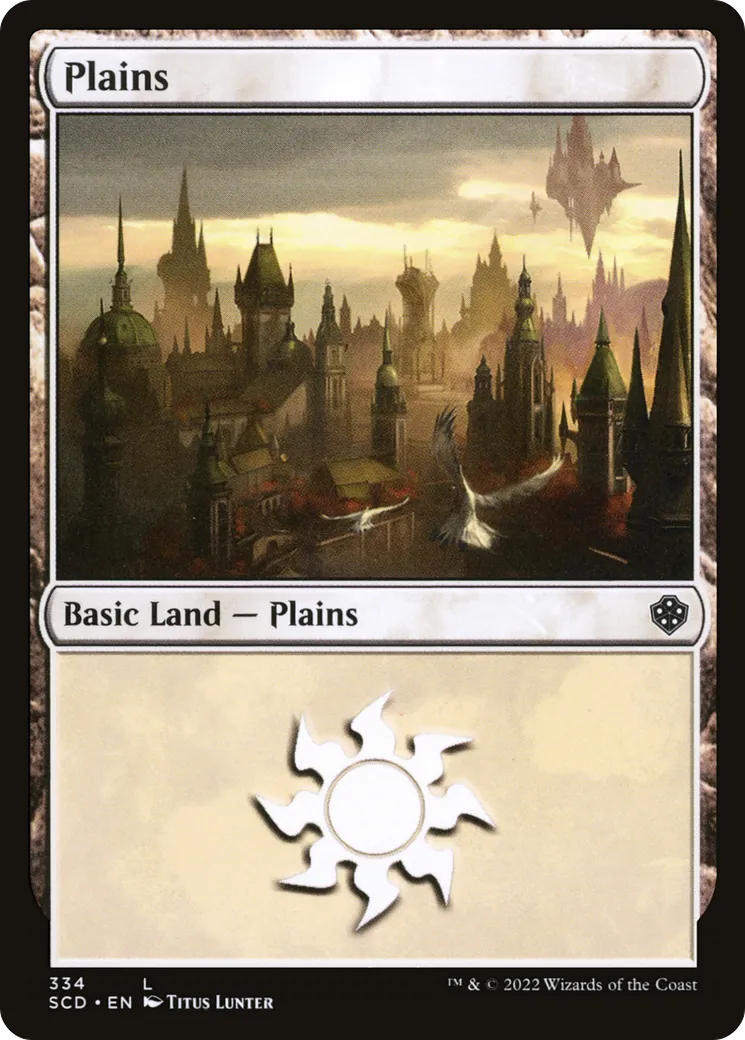 Plains — Starter Commander Decks — Magic: The Gathering