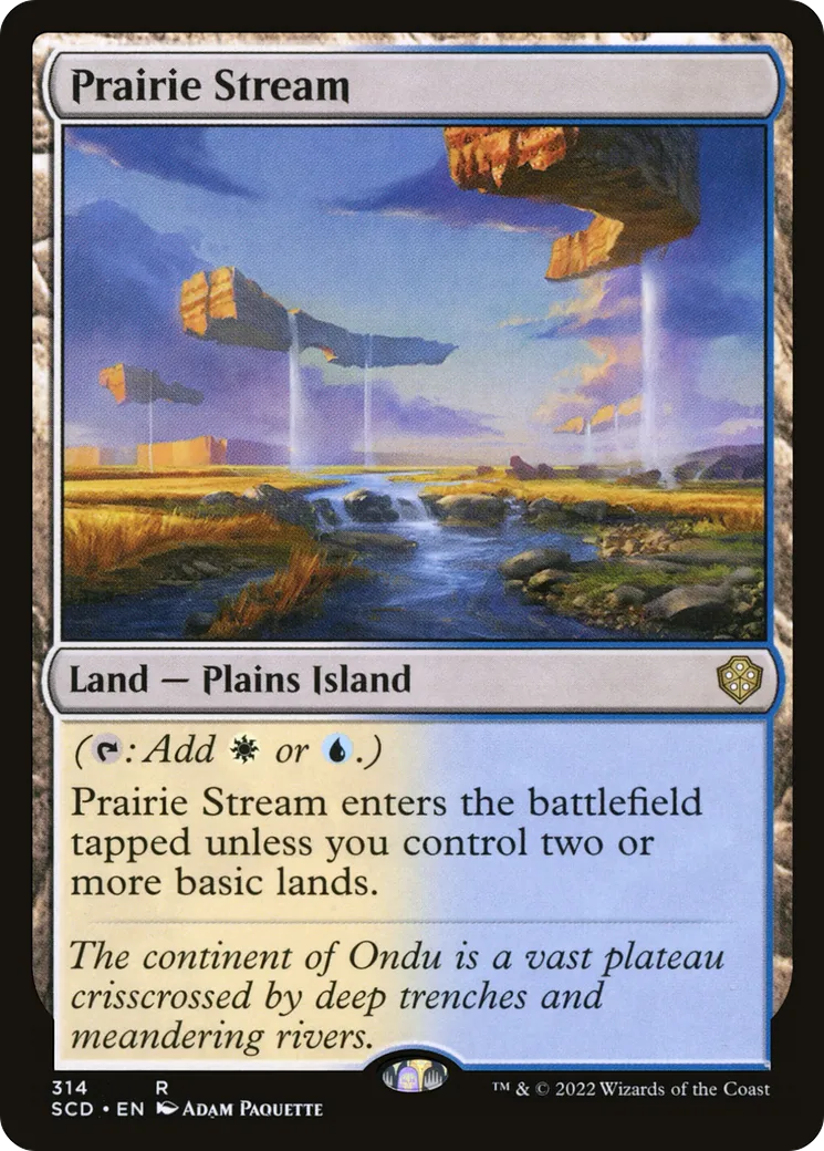 Prairie ruisselante — Starter Commander Decks — Magic: The Gathering
