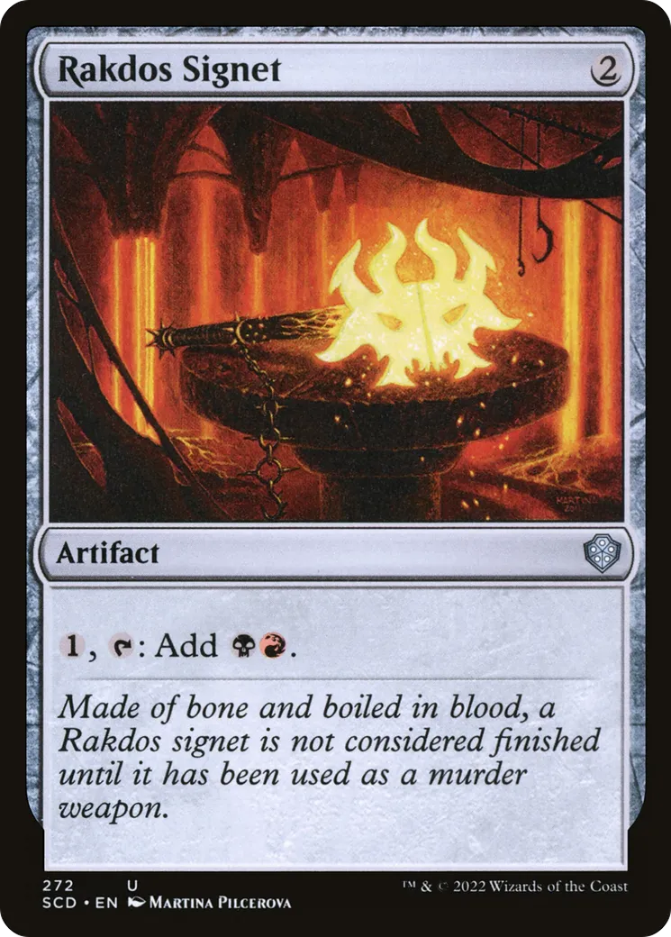 Cachet de Rakdos — Starter Commander Decks — Magic: The Gathering