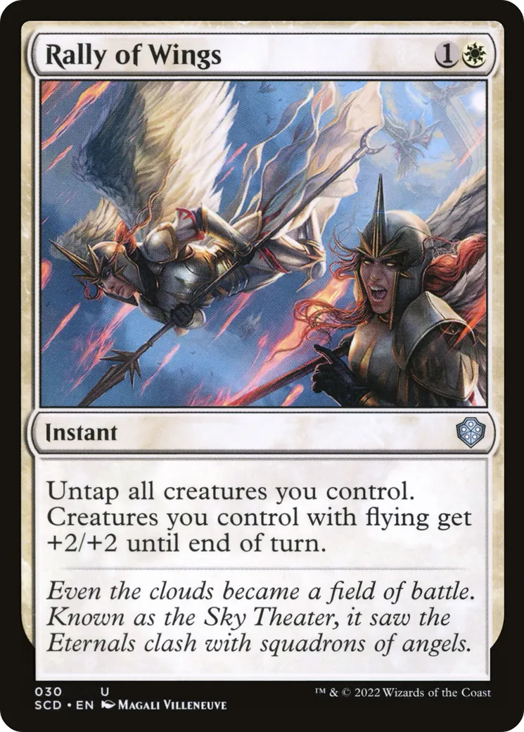 Rally of Wings — Starter Commander Decks — Magic: The Gathering