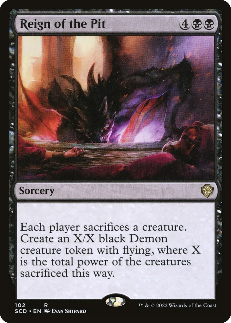 Reign of the Pit — Starter Commander Decks — Magic: The Gathering