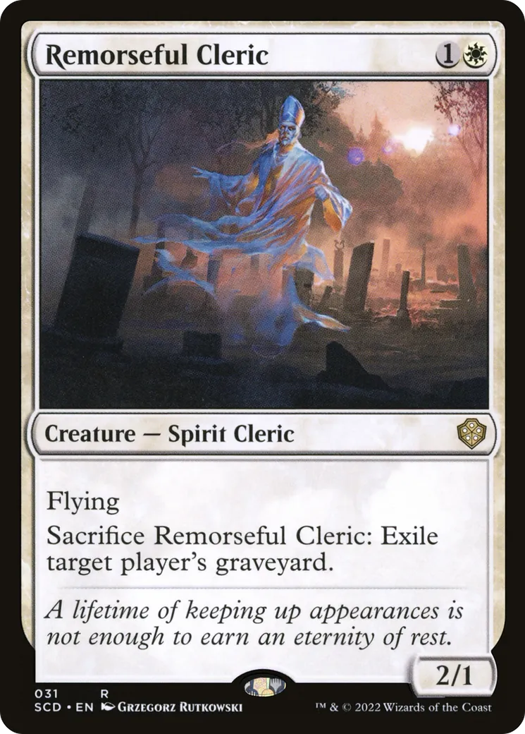 Clerc pénitent — Starter Commander Decks — Magic: The Gathering