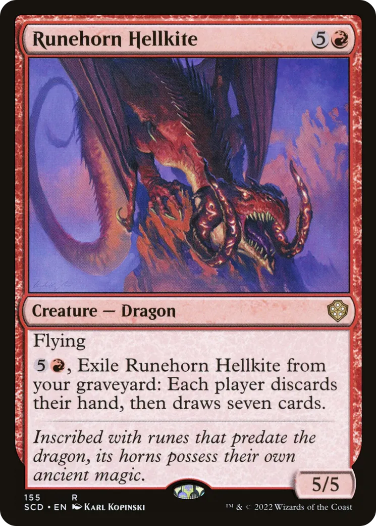 Escouflenfer cornerune — Starter Commander Decks — Magic: The Gathering