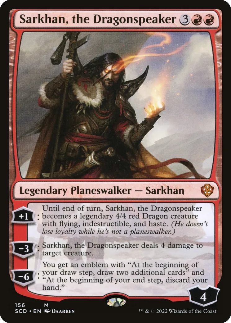 Sarkhan, the Dragonspeaker — Starter Commander Decks — Magic: The Gathering