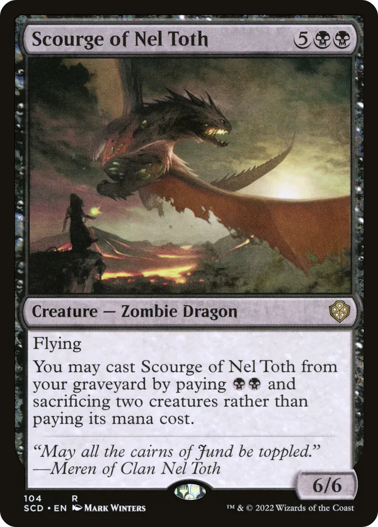 Plaie de Nel Toth — Starter Commander Decks — Magic: The Gathering