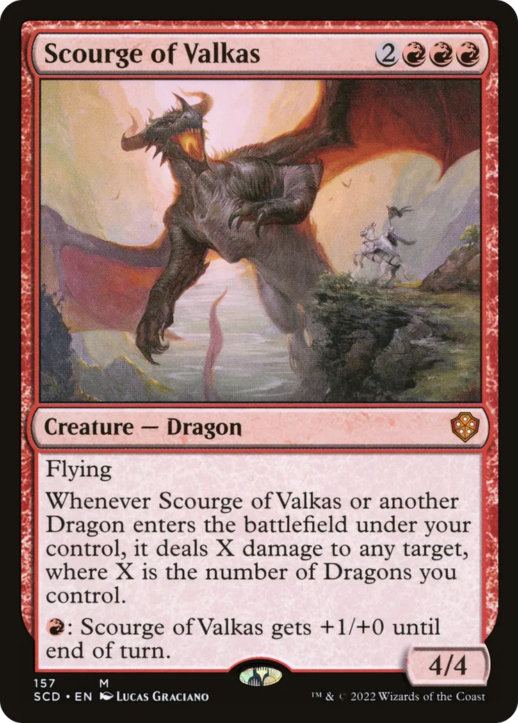 Fléau de Valkas — Starter Commander Decks — Magic: The Gathering
