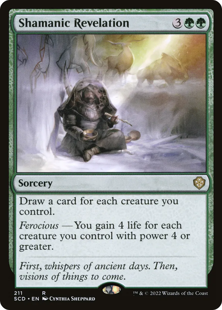 Shamanic Revelation — Starter Commander Decks — Magic: The Gathering