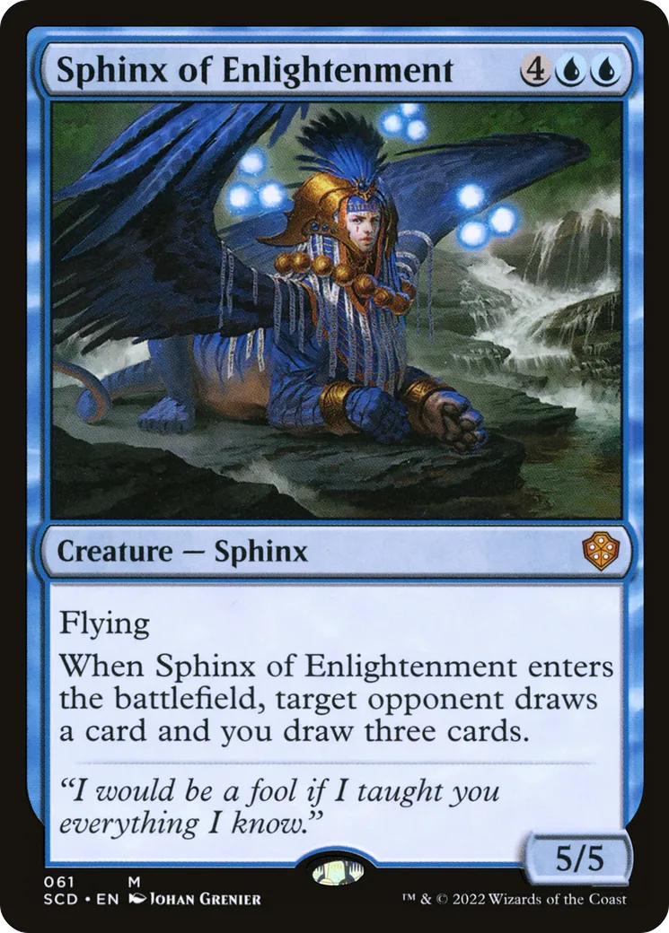 Sphinx of Enlightenment — Starter Commander Decks — Magic: The Gathering