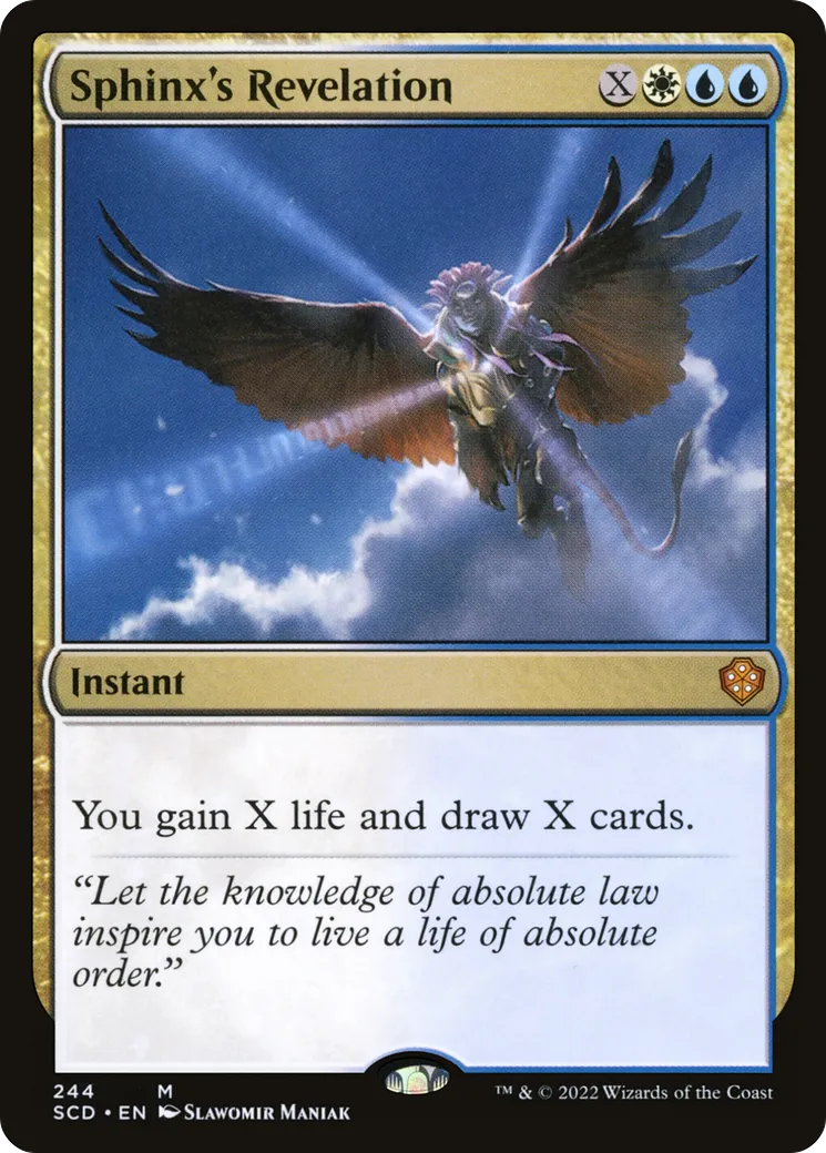 Révélation du sphinx — Starter Commander Decks — Magic: The Gathering