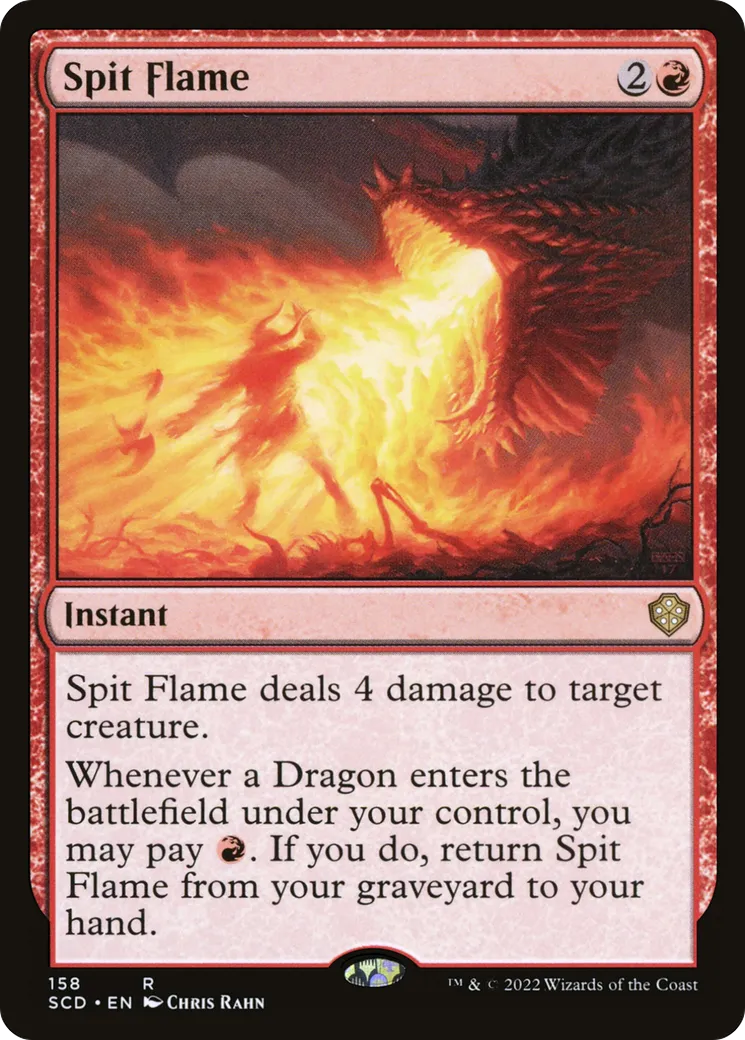 Spit Flame — Starter Commander Decks — Magic: The Gathering