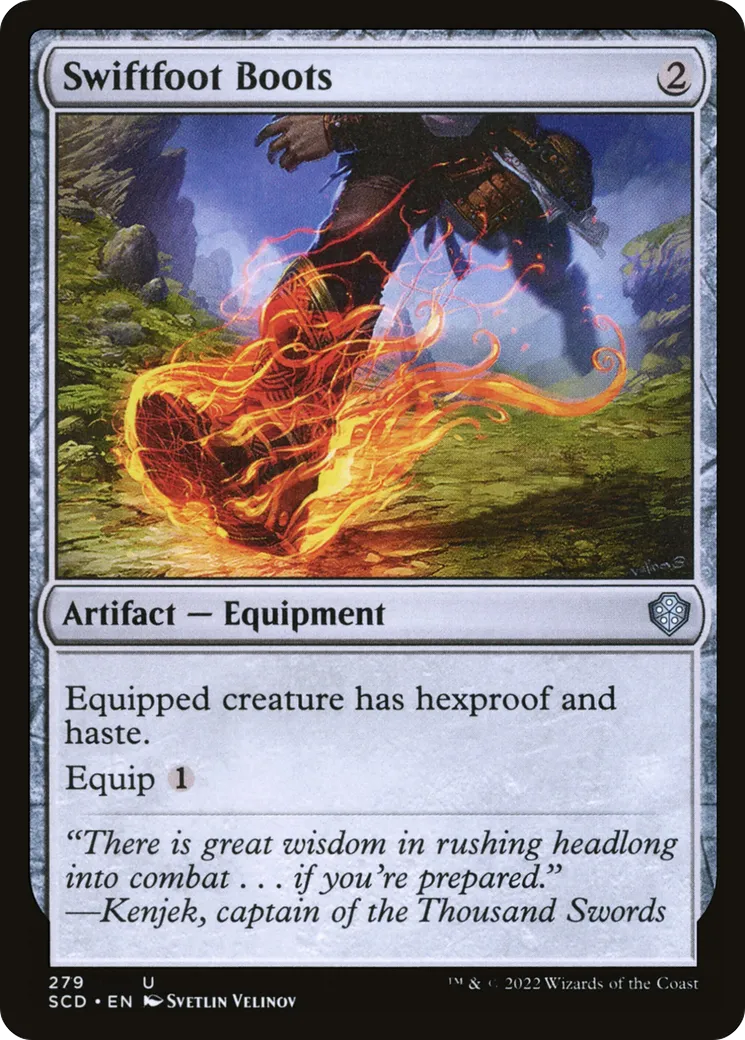 Swiftfoot Boots — Starter Commander Decks — Magic: The Gathering