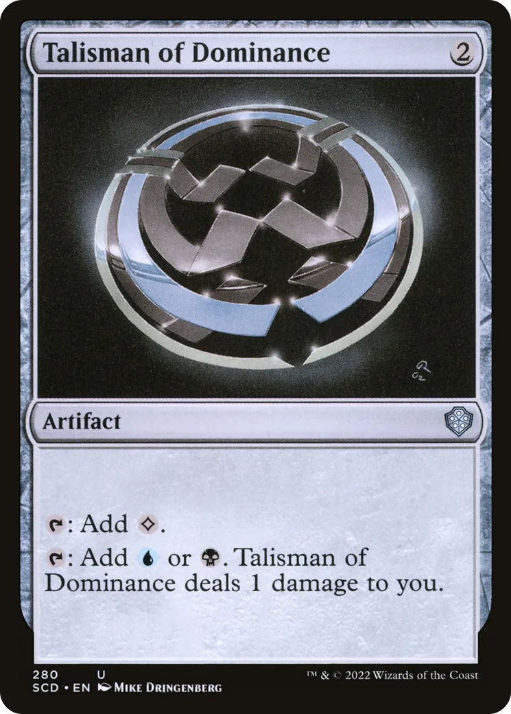 Talisman of Dominance — Starter Commander Decks — Magic: The Gathering