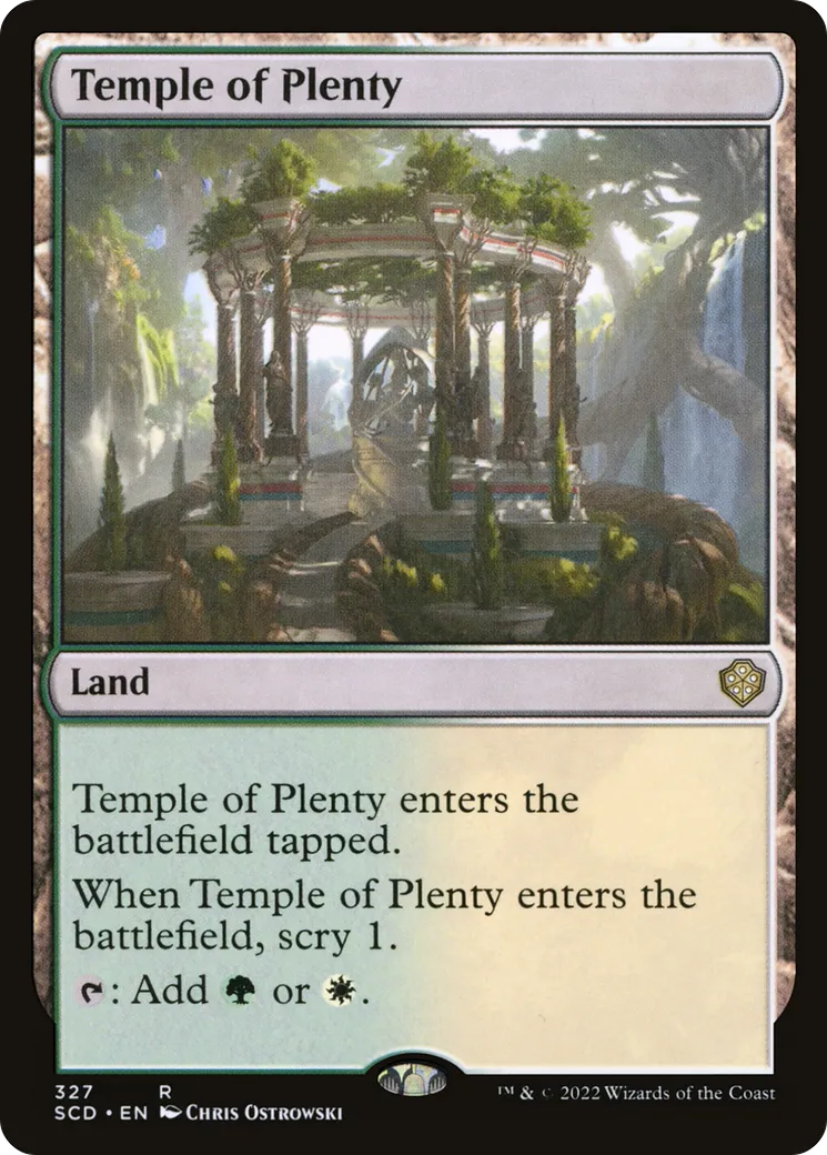 Temple de la profusion — Starter Commander Decks — Magic: The Gathering
