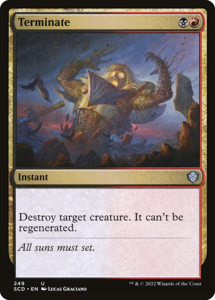 Terminaison — Starter Commander Decks — Magic: The Gathering