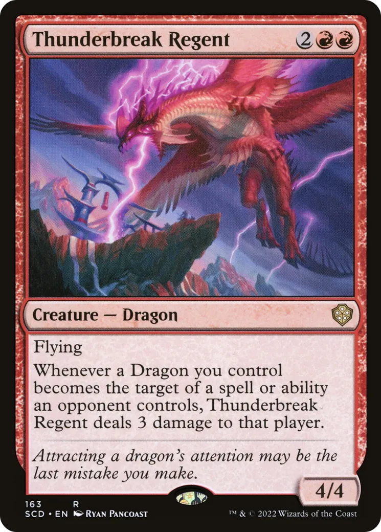 Régente brisetonnerre — Starter Commander Decks — Magic: The Gathering