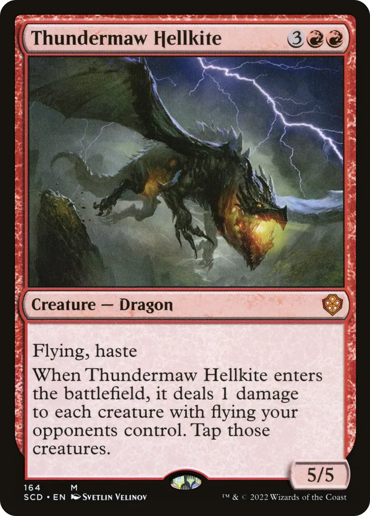Escouflenfer foudregueule — Starter Commander Decks — Magic: The Gathering