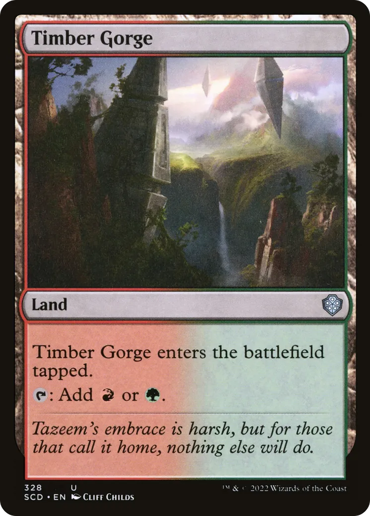 Timber Gorge — Starter Commander Decks — Magic: The Gathering