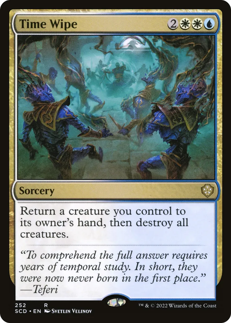 Désinfection temporelle — Starter Commander Decks — Magic: The Gathering