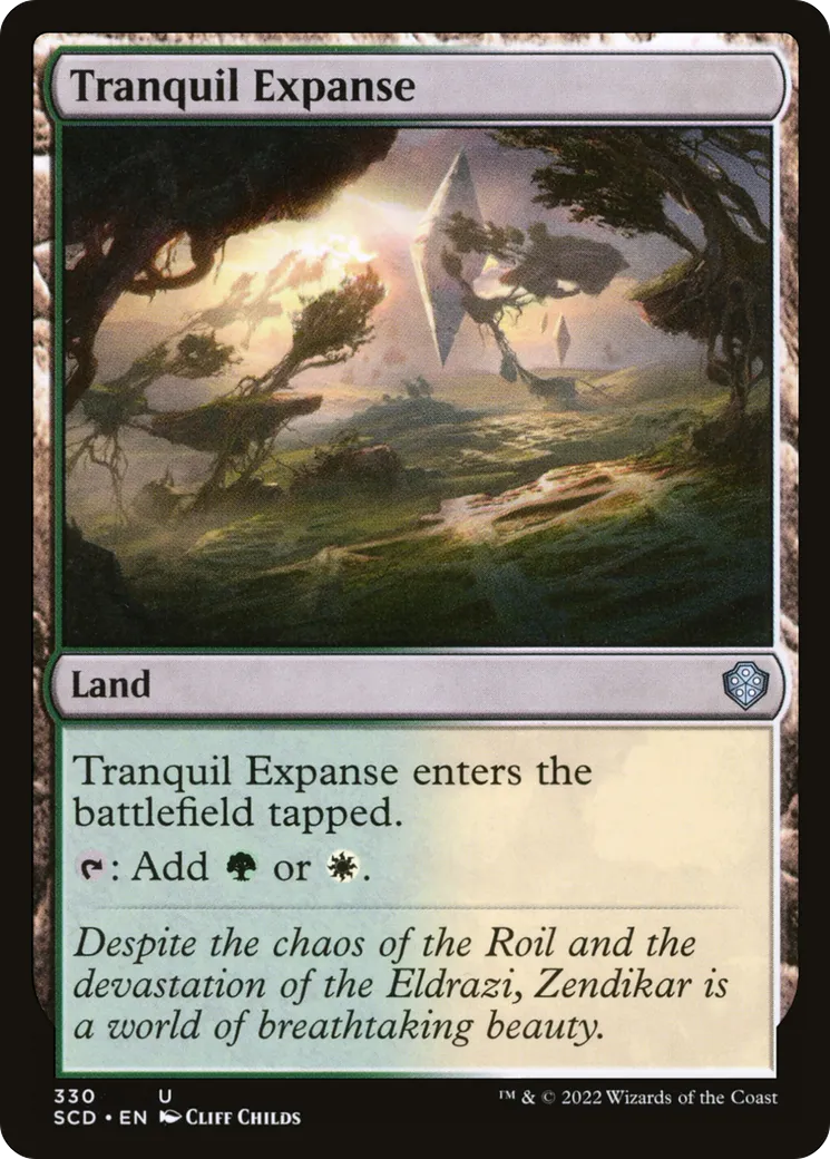 Tranquil Expanse — Starter Commander Decks — Magic: The Gathering