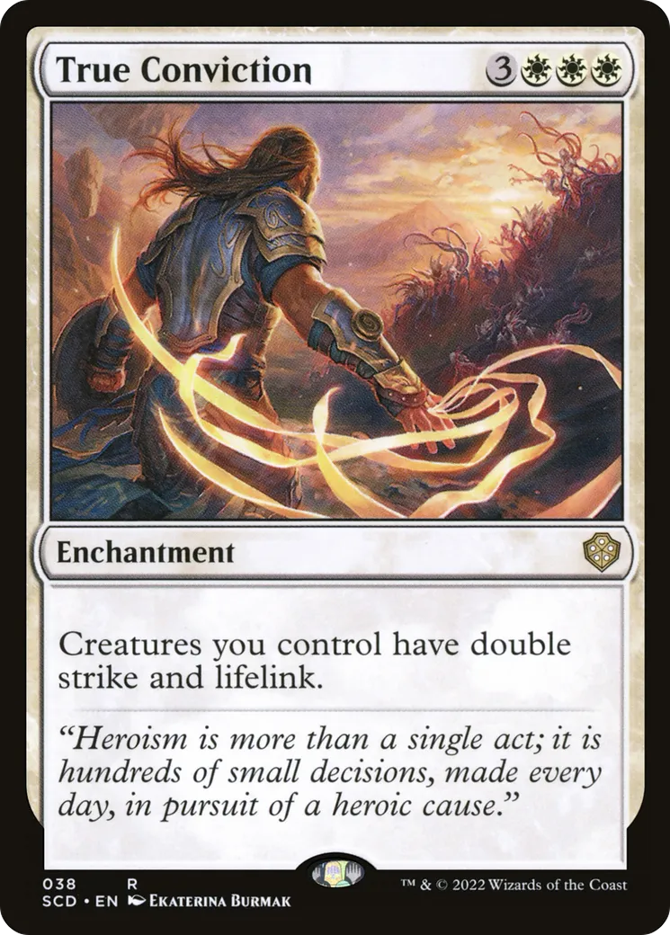 True Conviction — Starter Commander Decks — Magic: The Gathering