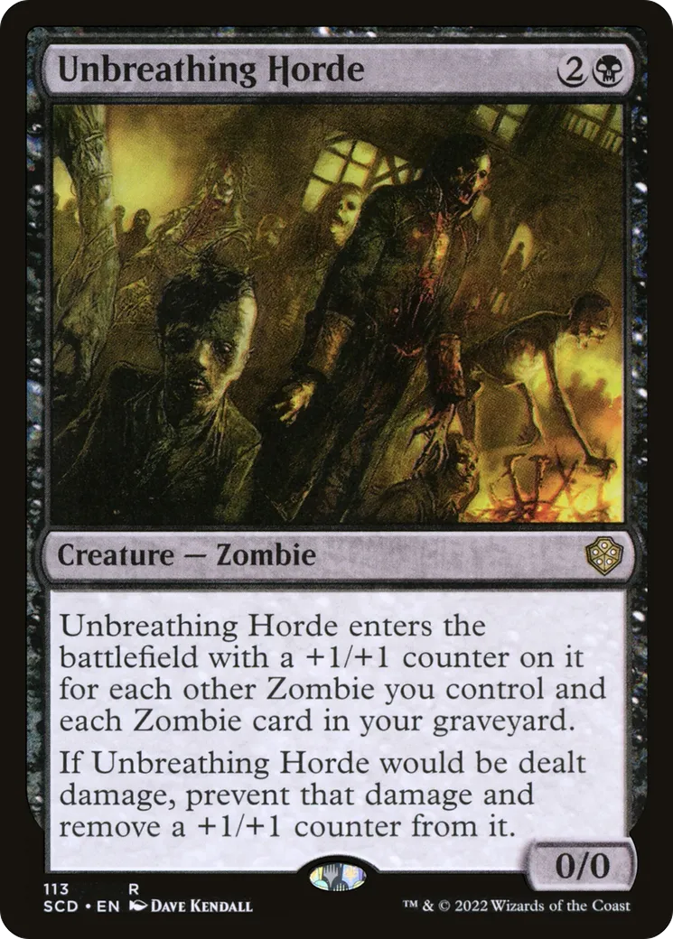 Horde sans souffle — Starter Commander Decks — Magic: The Gathering