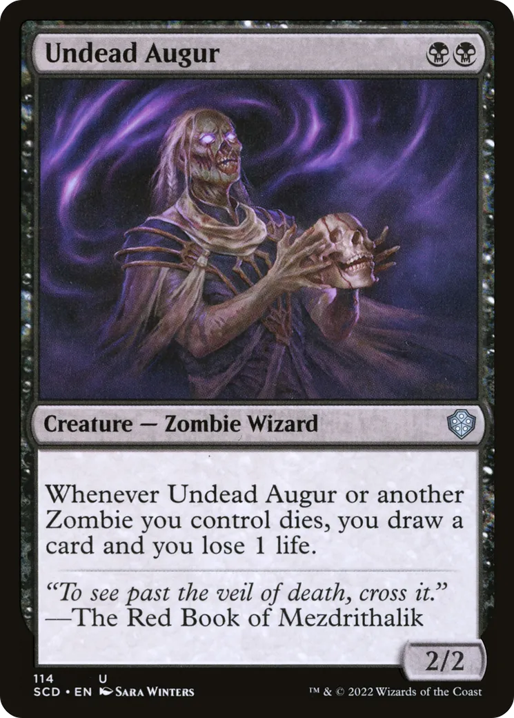 Augure mort-vivant — Starter Commander Decks — Magic: The Gathering