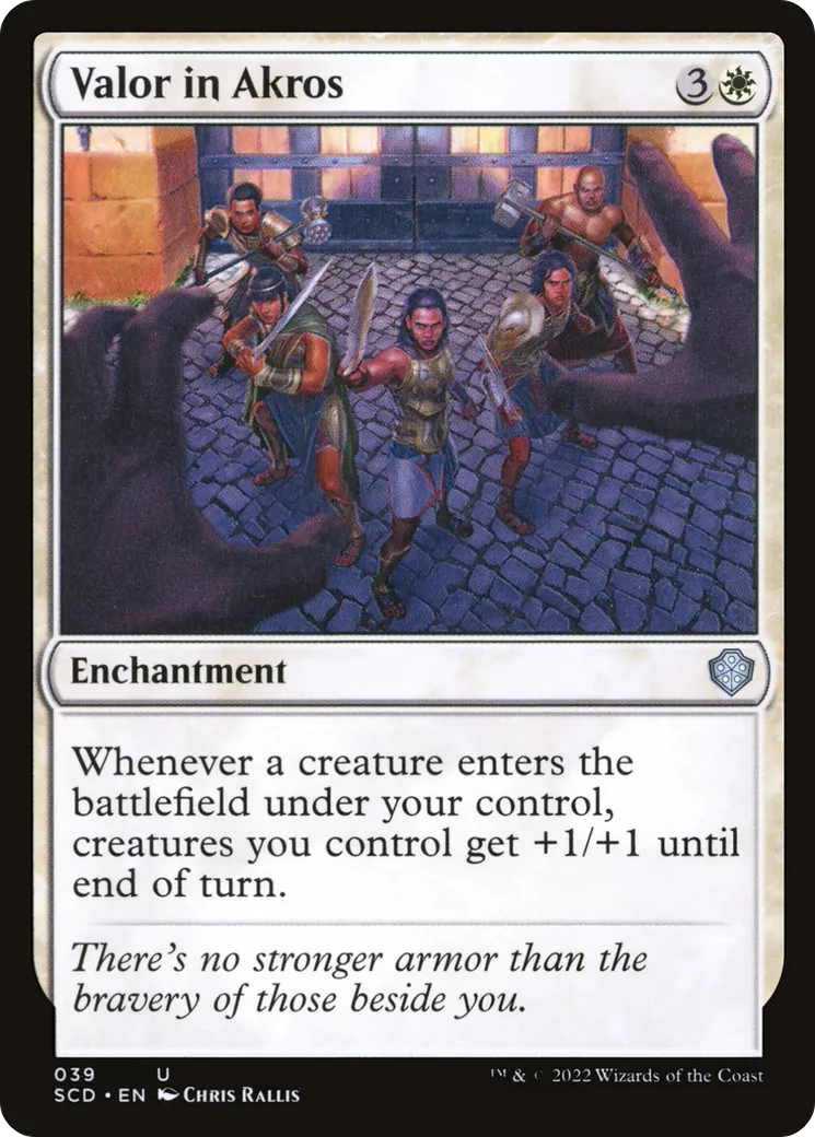 Valor in Akros — Starter Commander Decks — Magic: The Gathering