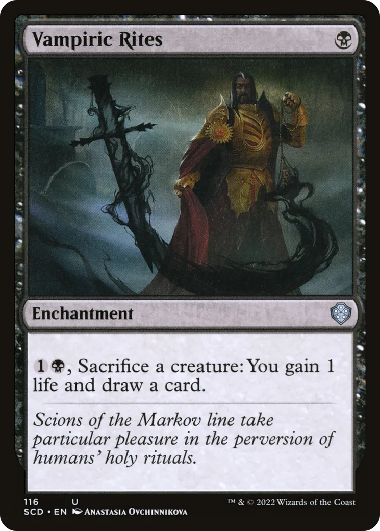 Sacres vampiriques — Starter Commander Decks — Magic: The Gathering