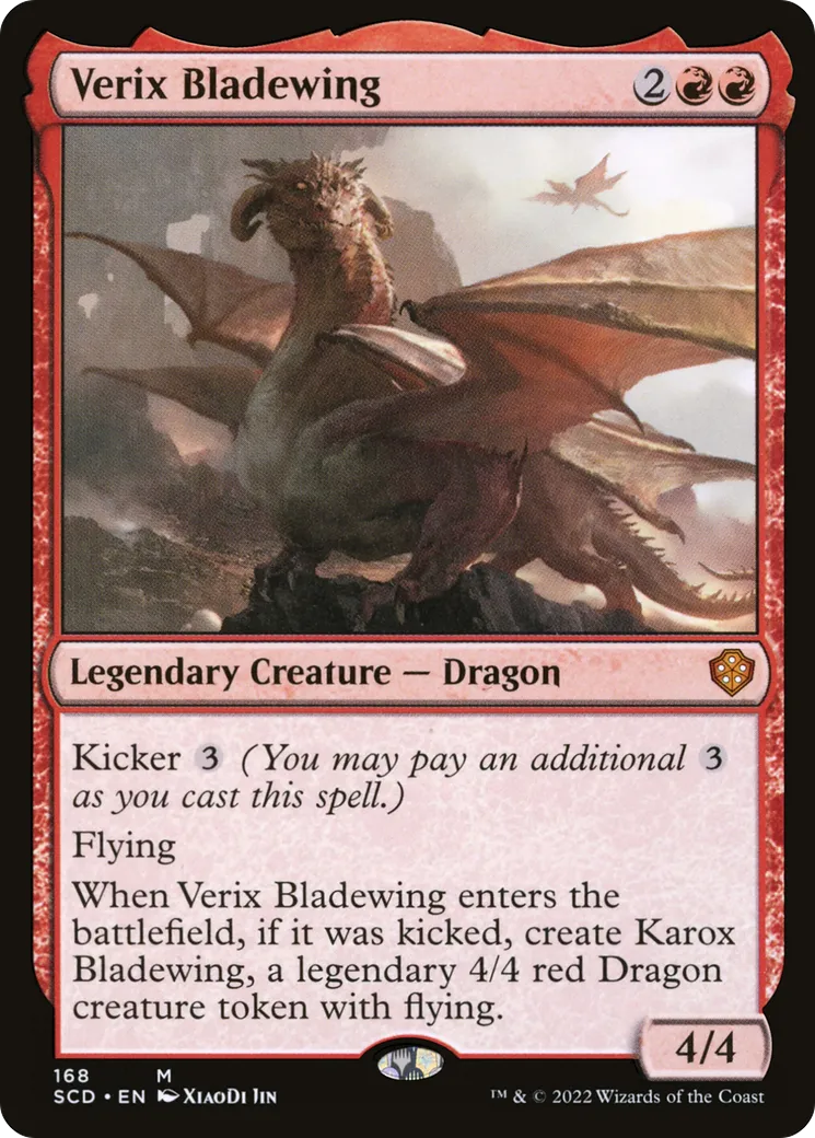 Verix Bladewing — Starter Commander Decks — Magic: The Gathering