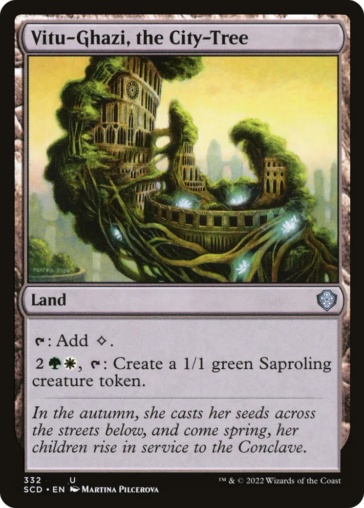 Vitu-Ghazi, the City-Tree — Starter Commander Decks — Magic: The Gathering