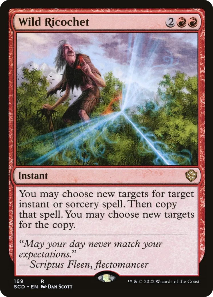 Wild Ricochet — Starter Commander Decks — Magic: The Gathering